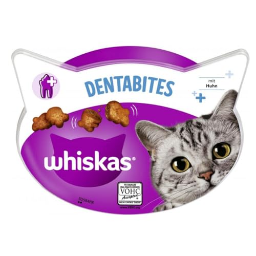 Dentabites mit Huhn Katzensnacks Snackfutter für Haustiere 40 Gramm von Pufai