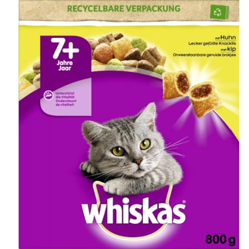 Snack für Haustiere 7+ lecker gefüllte Knackkits mit Huhn 800 Gramm von Pufai