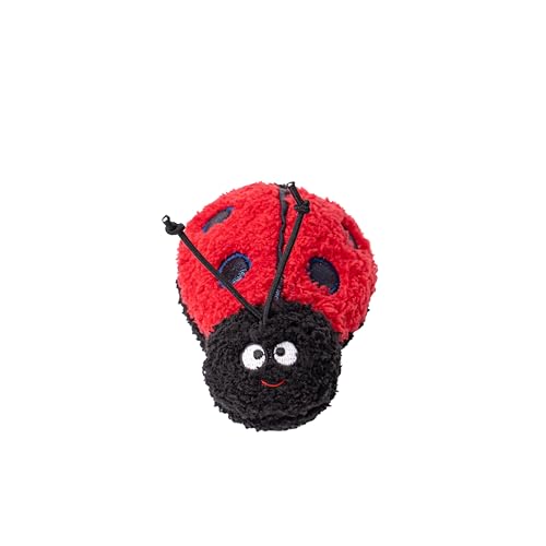 Puffy Crew Interaktives Katzenminze-Plüschtier, Insekten-Thema, 12,7 cm, für alle Rassen aller Rassen (Ladybug) von Puffy Crew
