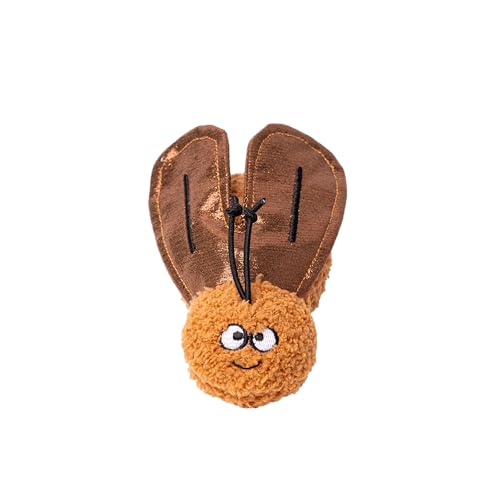 Puffy Crew Interaktives Katzenminze-Plüschtier, Insekten-Thema, 12,7 cm, für alle Rassengrößen (Kakerlake) von Puffy Crew