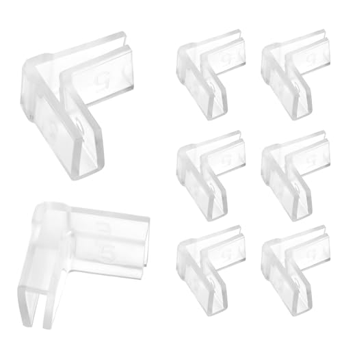 Pufguy Kantenschutz für Aquarien, transparent, 5 mm, Aquarium-Zubehör für Aquarien, 8 Stück Pufguy Kantenschutz für Aquarien, transparent, 5 mm, Aquarium-Zubehör für Aquarien, 8 Stück von Pufguy