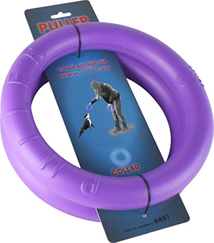 Puller 6490 Spielringe, EIN Interaktives Spielzeug für Hunde, größen, 2 Stück von Puller