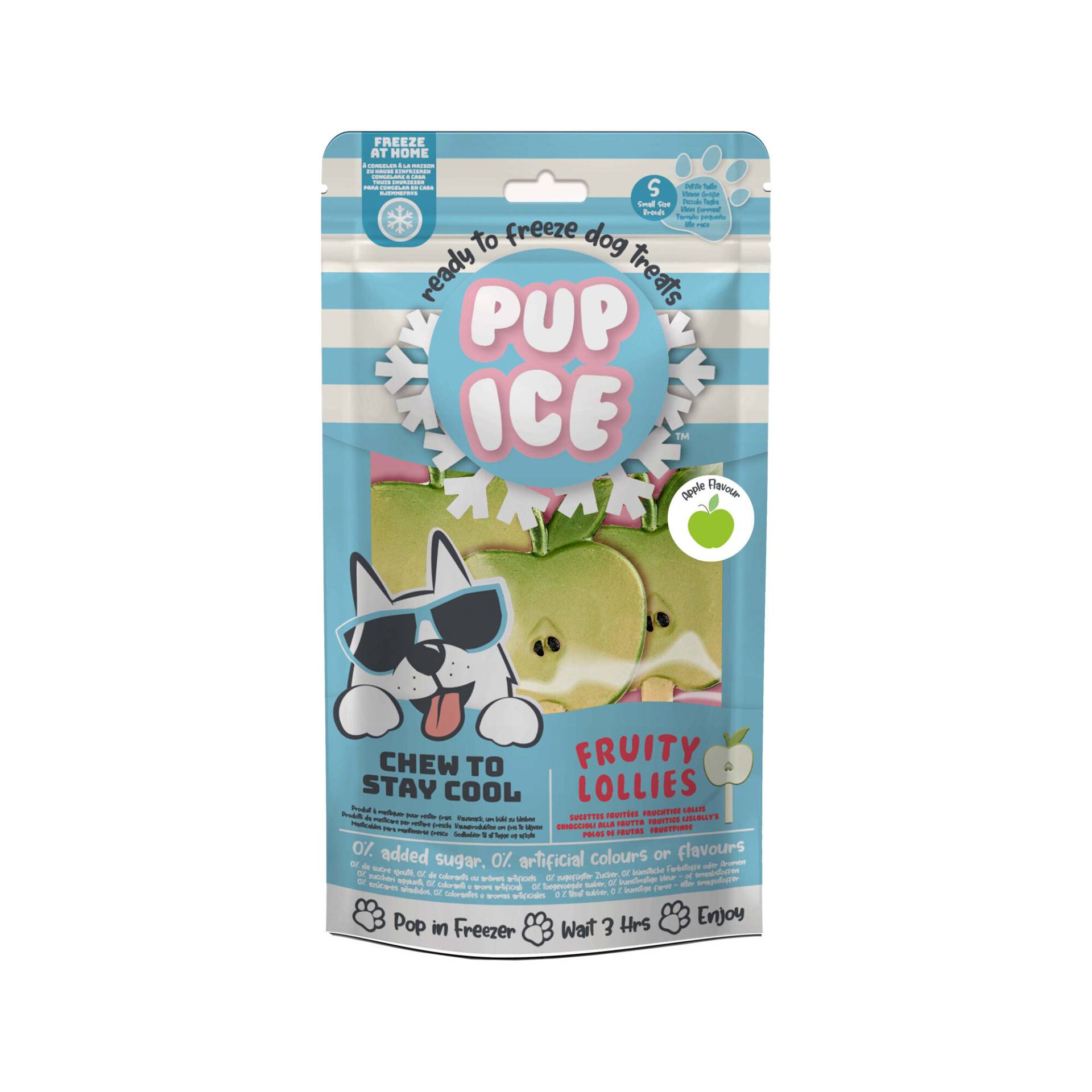 Pup Ice Hundeeis Lolli Apfel von Pup Ice