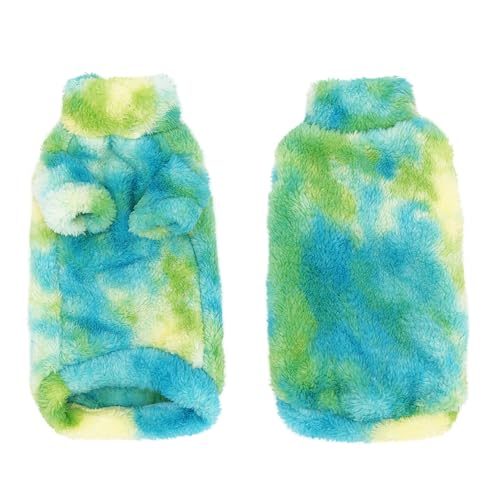 Sphynx Warmer Rollkragenpullover für Katzen, dicke, weiche, doppelseitige Fleece-Kleidung für Katzen, zweibeiniger Winter-Einteiler für Katzen und kleine Hunde, Pjs für Katzen und Welpen (grünes Sphynx Warmer Rollkragenpullover für Katzen, dicke, weiche, doppelseitige Fleece-Kleidung für Katzen, zweibeiniger Winter-Einteiler für Katzen und kleine Hunde, Pjs für Katzen und Welpen (grünes von PupCorner