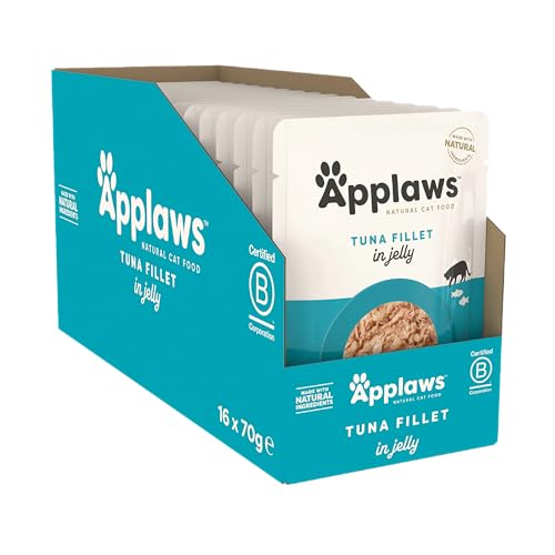 Applaws Cat Pouch Tuna Fillet in Jelly 1x(16x70g) von Applaws