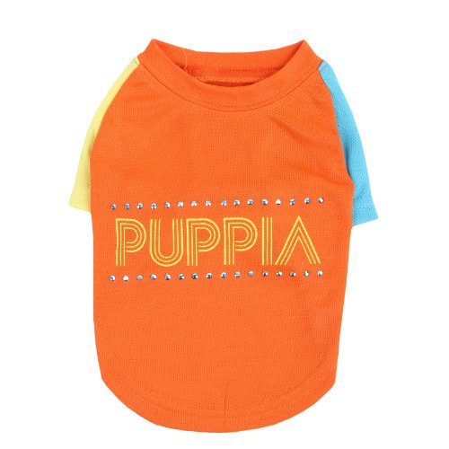 Authentic Puppia Nimble T-Shirt, Orange, Größe M von Puppia