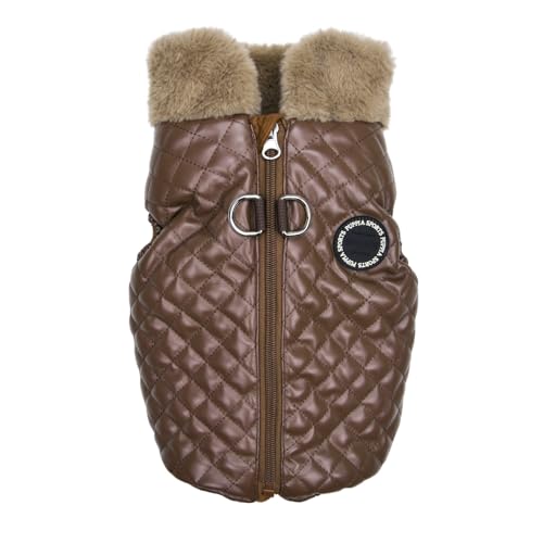 Dia Quilted Vest Jumper Hundemantel Braun M Dia Quilted Vest Jumper Hundemantel Braun M von Puppia