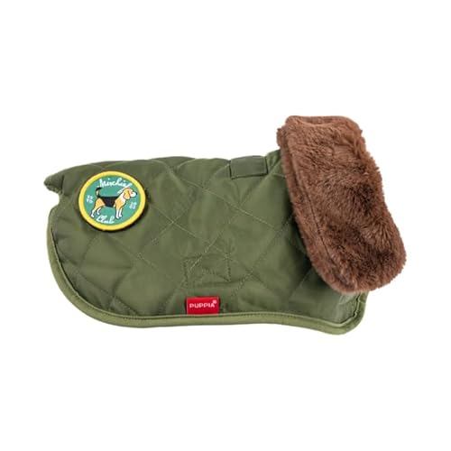 Highland Quilted Coat Khaki XL Hundemantel von Puppia