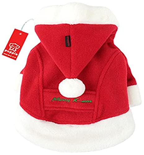 PUPPIA PDDF-SC23 Weihnachtsmann-Kleid, 3 l, Rot von Puppia