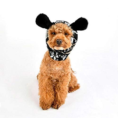 Puppia 8806166987498 Prancer Snood, Black, S von Puppia