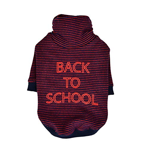Puppia Back to School Weinrot M T-Shirt für Hunde – 700 g Puppia Back to School Weinrot M T-Shirt für Hunde – 700 g von Puppia