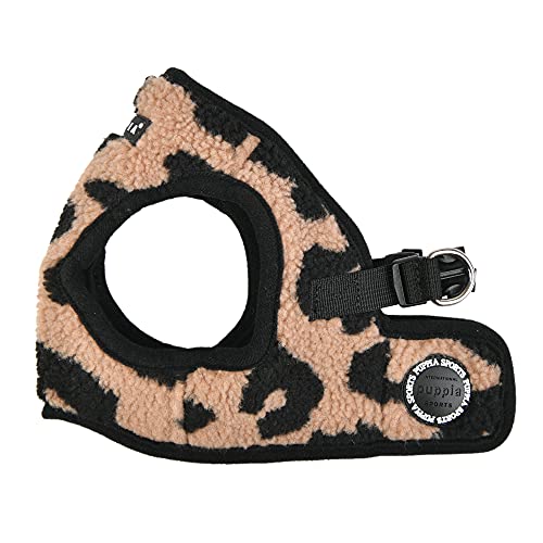 Puppia Brustgeschirr für kleine und mittelgroße Hunde - Serval Harness B - verstellbar und komfortabel, Beige, M von Puppia