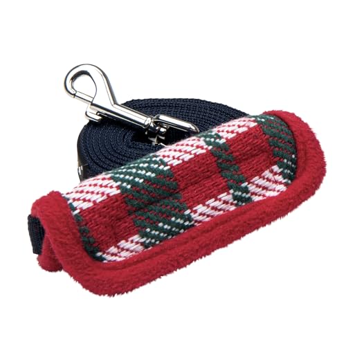Puppia Festive Hundeleine, Kariertes Muster, für kleine und mittelgroße Hunde, Rot, Größe M Puppia Festive Hundeleine, Kariertes Muster, für kleine und mittelgroße Hunde, Rot, Größe M von Puppia