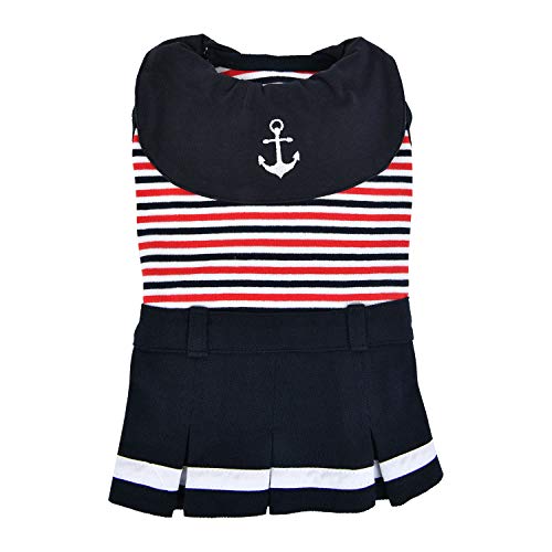 Puppia Hundebekleidung Nautical Navy M Puppia Hundebekleidung Nautical Navy M von Puppia