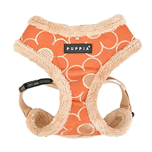Puppia Hundegeschirr für kleine und mittelgroße Hunde - Florent Harness A - verstellbar und komfortabel Orange M Puppia Hundegeschirr für kleine und mittelgroße Hunde - Florent Harness A - verstellbar und komfortabel Orange M von Puppia