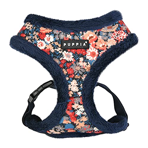 Puppia Hundegeschirr für kleine und mittelgroße Hunde - Gianni Harness A - verstellbar und komfortabel, Navy Blau, S Puppia Hundegeschirr für kleine und mittelgroße Hunde - Gianni Harness A - verstellbar und komfortabel, Navy Blau, S von Puppia