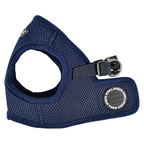 Puppia Hundegeschirr für kleine und mittelgroße Hunde weiche Weste in vielen Farben Auch als Welpengeschirr verwendbar Antizuggeschirr, Navy, XL Puppia Hundegeschirr für kleine und mittelgroße Hunde weiche Weste in vielen Farben Auch als Welpengeschirr verwendbar Antizuggeschirr, Navy, XL von Puppia