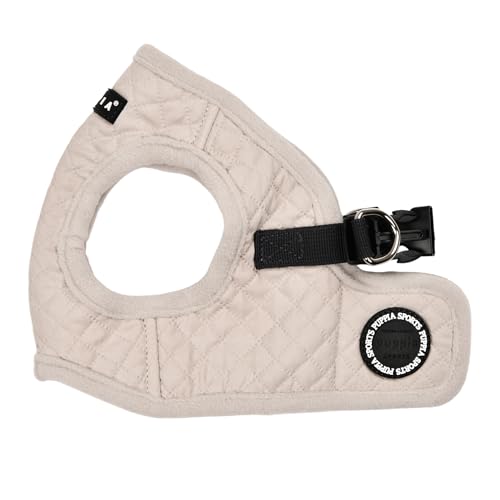 Puppia Irvin Hundegeschirr, Warm, Winter, Rautenmuster für kleine und mittelgroße Hunde, cremefarben, Größe L Puppia Irvin Hundegeschirr, Warm, Winter, Rautenmuster für kleine und mittelgroße Hunde, cremefarben, Größe L von Puppia