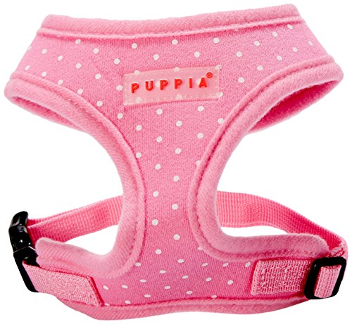 Puppia PAHA-AC301 Dotty Geschirr, L, rosa von Puppia