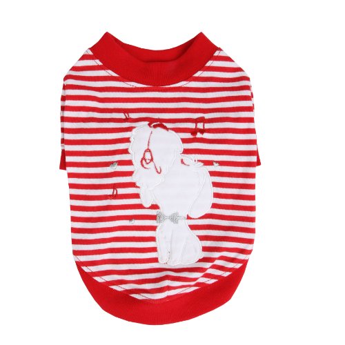 Puppia PALC-TS881 Hundeshirt Mascot, rot, XL Puppia PALC-TS881 Hundeshirt Mascot, rot, XL von Puppia
