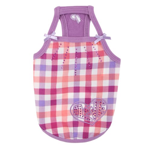 Puppia PAMB-TS969 Hundeshirt Romance, L, lila Puppia PAMB-TS969 Hundeshirt Romance, L, lila von Puppia