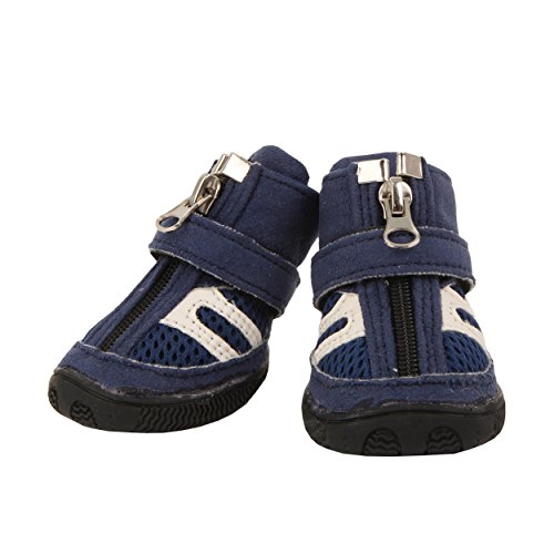 Puppia PAMD-SH065 Hiker Schuhe, L, blau Puppia PAMD-SH065 Hiker Schuhe, L, blau von Puppia
