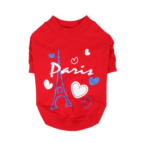 Puppia PANC-TS1150 Amour Sweater, L, rot Puppia PANC-TS1150 Amour Sweater, L, rot von Puppia