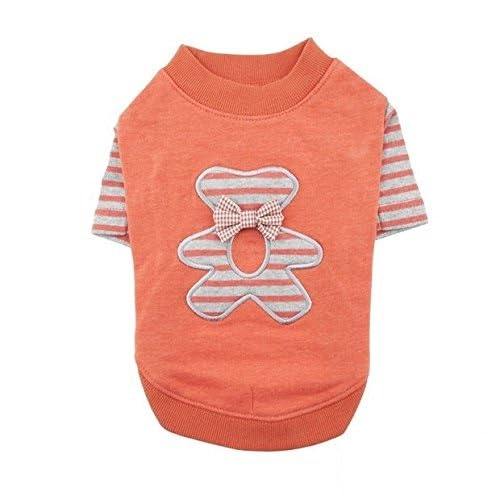 Puppia PAQD-TS1451 Teddy, Sweater, M, orange von Puppia