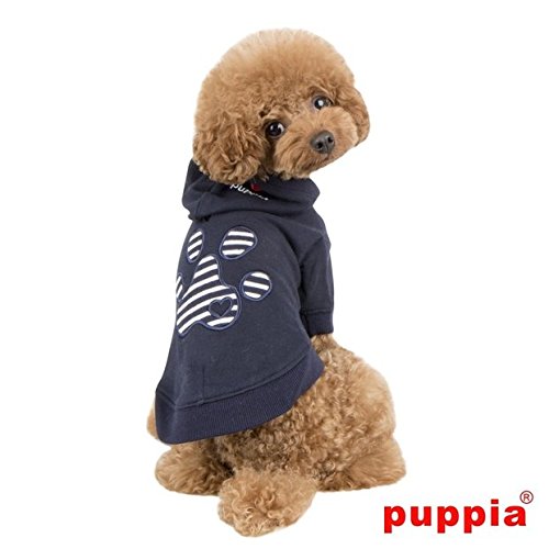 Puppia PAQD-TS1451 Teddy, Sweater, S, dunkelblau von Puppia