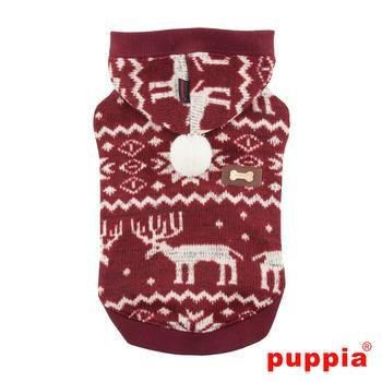 Puppia PAQD-TS1456 Cupid, Sweater, XL, dunkelrot von Puppia