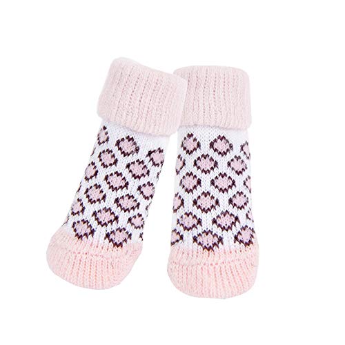 Puppia PARD-SO1592-IP-M Socken Für Hunde Dylan, M, Indian Pink von Puppia