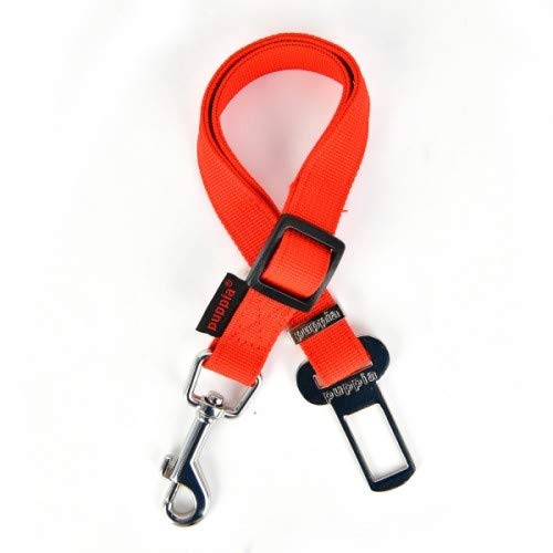 Puppia PATA-SL1717-RD-M Simple Dog Seatbelt Lead Red M Auto Hundeleine Puppia PATA-SL1717-RD-M Simple Dog Seatbelt Lead Red M Auto Hundeleine von Puppia
