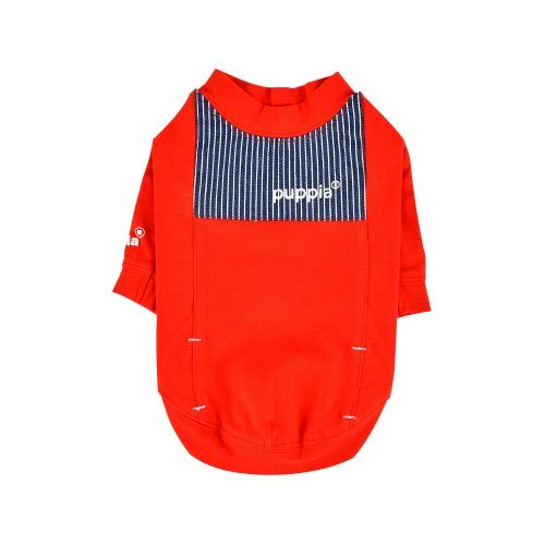 Puppia PATA-TS1720-RD-S Kelby Rot S T-Shirt für Hunde Puppia PATA-TS1720-RD-S Kelby Rot S T-Shirt für Hunde von Puppia