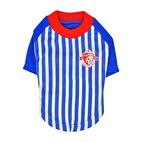 Puppia PATA-TS1738-RB-M Striker Blau M T-Shirt für Hunde Puppia PATA-TS1738-RB-M Striker Blau M T-Shirt für Hunde von Puppia