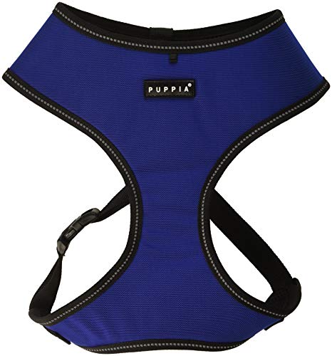 Puppia PLRA-HA9323 Geschirr Trek Harness A, XL, royal blau von Puppia