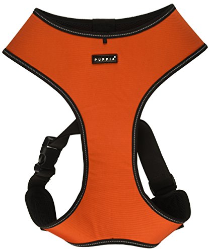 Puppia PLRA-HA9323 Geschirr Trek Harness A, XXL, orange von Puppia