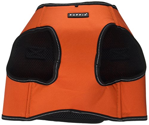 Puppia PLRA-HB9323 Geschirr Trek Harness B, XXL, orange von Puppia