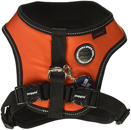 Puppia PLRA-HE9323 Geschirr Trek Snugfit Harness E, M, orange Puppia PLRA-HE9323 Geschirr Trek Snugfit Harness E, M, orange von Puppia