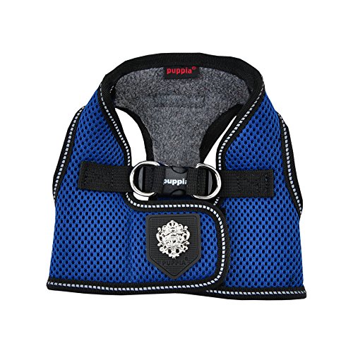 Puppia PLRD-HB9345 Geschirr Thermal Soft Vest Harness, S, royal blau Puppia PLRD-HB9345 Geschirr Thermal Soft Vest Harness, S, royal blau von Puppia
