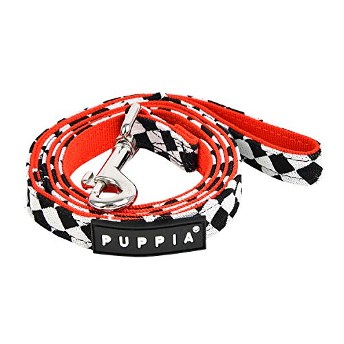 Puppia Hundeleine für kleine und mittelgroße Hunde - Racer Lead - als Welpenleine geeignet - passendes Hundegeschierr vorhanden von Puppia