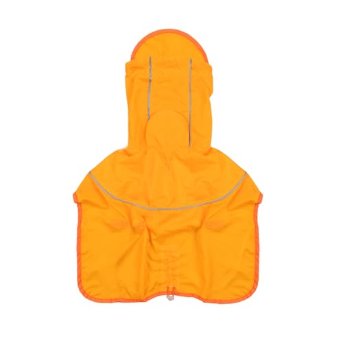 Puppia Rainlite Hundeponcho mit Kapuze, wasserdicht, verstellbar, leicht, Regenjacke, Poncho für kleine und mittelgroße Hunde, Gelb, Größe S Puppia Rainlite Hundeponcho mit Kapuze, wasserdicht, verstellbar, leicht, Regenjacke, Poncho für kleine und mittelgroße Hunde, Gelb, Größe S von Puppia