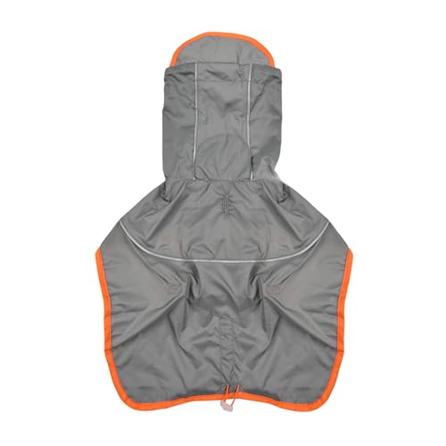 Puppia Rainlite Hundeponcho mit Kapuze, wasserdicht, verstellbar, leicht, Regenjacke, Poncho für kleine und mittelgroße Hunde, Hellgrau, Größe M Puppia Rainlite Hundeponcho mit Kapuze, wasserdicht, verstellbar, leicht, Regenjacke, Poncho für kleine und mittelgroße Hunde, Hellgrau, Größe M von Puppia