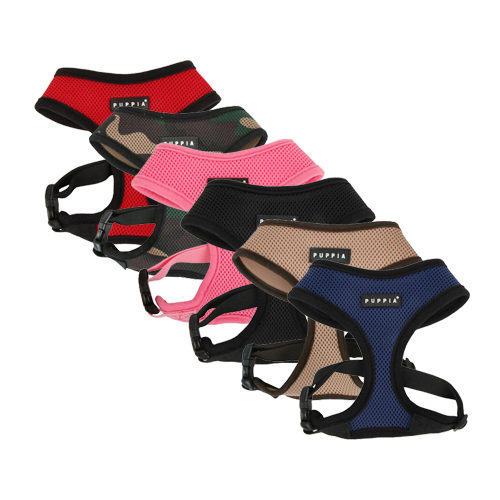 Puppia Soft-Geschirr - Schwarz - S Puppia Soft-Geschirr - Schwarz - S von Puppia