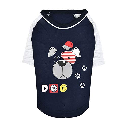Puppia Top für Hunde Sniffer, Navy, L Puppia Top für Hunde Sniffer, Navy, L von Puppia