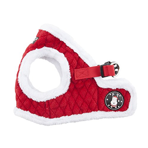 Puppia Weihnachtsgeschirr - Weiches Westengeschirr für Weihnachten -Geschirr für kleine und mittelgroße Hunde - Rot Kariert, PAQD-AH1470-RD-XL, XL Puppia Weihnachtsgeschirr - Weiches Westengeschirr für Weihnachten -Geschirr für kleine und mittelgroße Hunde - Rot Kariert, PAQD-AH1470-RD-XL, XL von Puppia