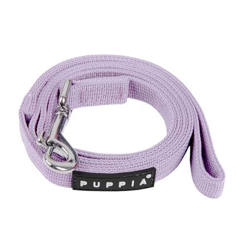 Puppia Zweifarbige Hundeleine, stark, langlebig, bequemer Griff, für kleine und mittelgroße Hunde, Violett, Größe M Puppia Zweifarbige Hundeleine, stark, langlebig, bequemer Griff, für kleine und mittelgroße Hunde, Violett, Größe M von Puppia