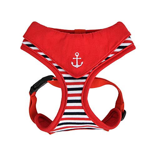 Seaman Harness A, Farbe: Rot, Grösse: M von Puppia