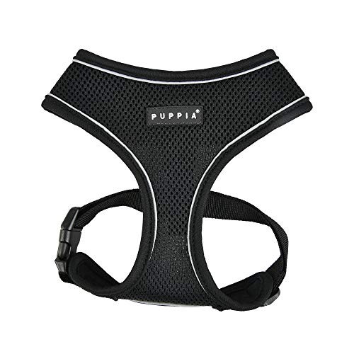 Soft Harness PRO, Farbe: Schwarz, Grösse: M von Puppia