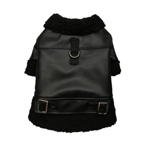 Soft Leather Jacket Hundemantel Schwarz L Soft Leather Jacket Hundemantel Schwarz L von Puppia