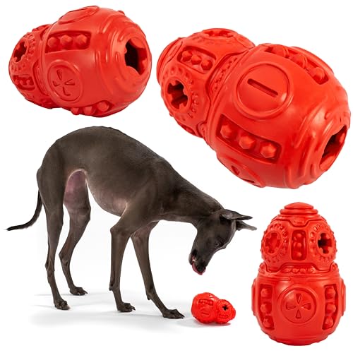 PuppyJoy Futterball für Hunde | Hundespielzeug Intelligenz Ball | Hundeball für Kleine Mittelgroße Große Hunde | Welpenspielzeug | Zahnpflege Hunde Spielsachen von PuppyJoy